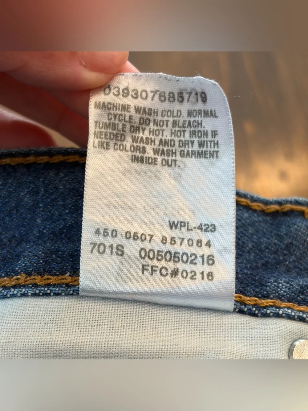 Vintage Y2K Levi’s 505 Regular Fit Faded Distressed Denim Blue Jeans Mens 38x34